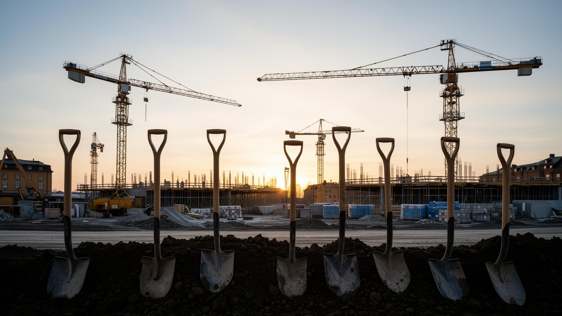 Västra Hamnen — första spadtaget för 240 nya bostäder